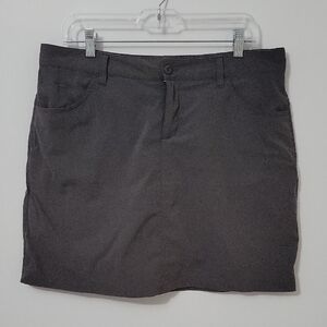 Eddie Bauer Dark Grey Skort, Size 10
